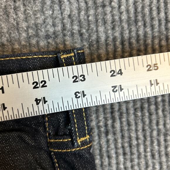 Levi's Mens Athletic Taper Fit Jeans Size 48 Blue Dark Wash Denim Cotton Blend - Picture 4 of 9